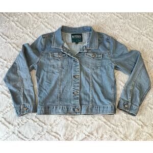 BITTEN by Sarah Jessica Parker Women’s XL Blue Jean Jacket